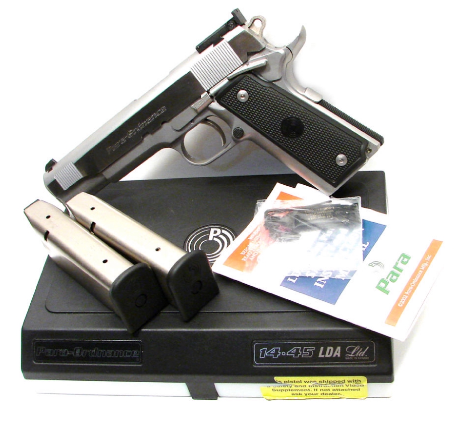 Anib Para Ordnance P14 Limited 14.45 Lda 45 Acp 2 Hc Mags Box Like New